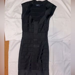 FRENCH CONNECTION  Size 0 black dress.